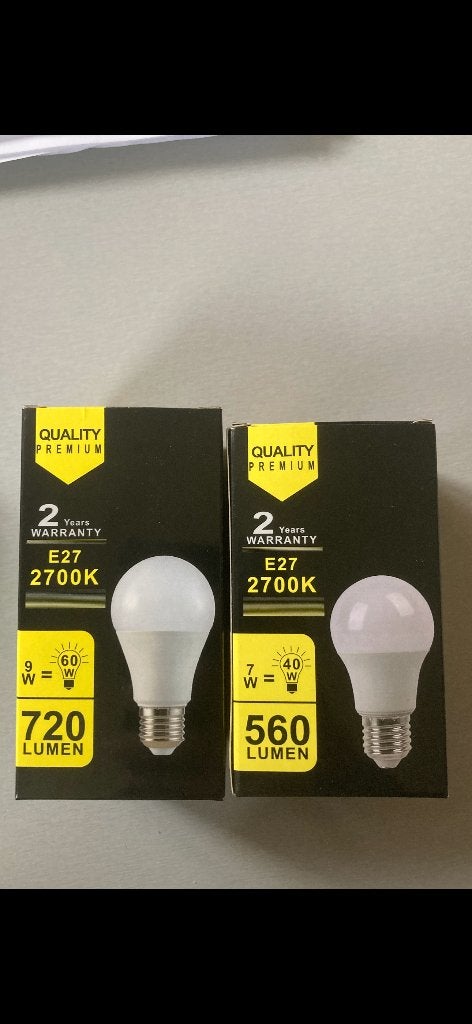 Led lampen, Huis en Inrichting, Ophalen, Nieuw, Minder dan 10 watt, E27 (groot)
