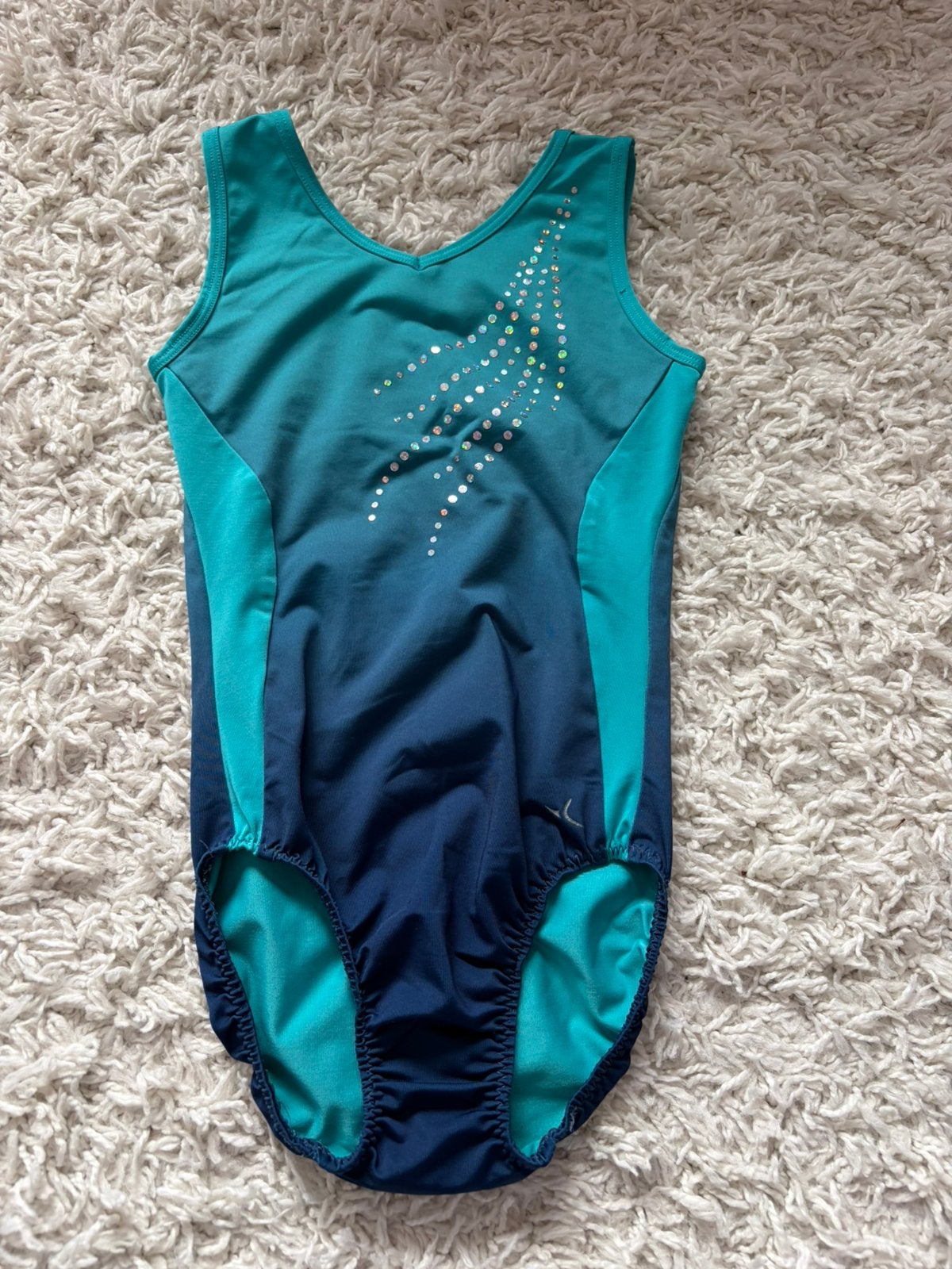 Turnmaillot - Domyos - Maat 10 jaar, Ophalen of Verzenden, Gebruikt, Meisje, Sport- of Zwemkleding