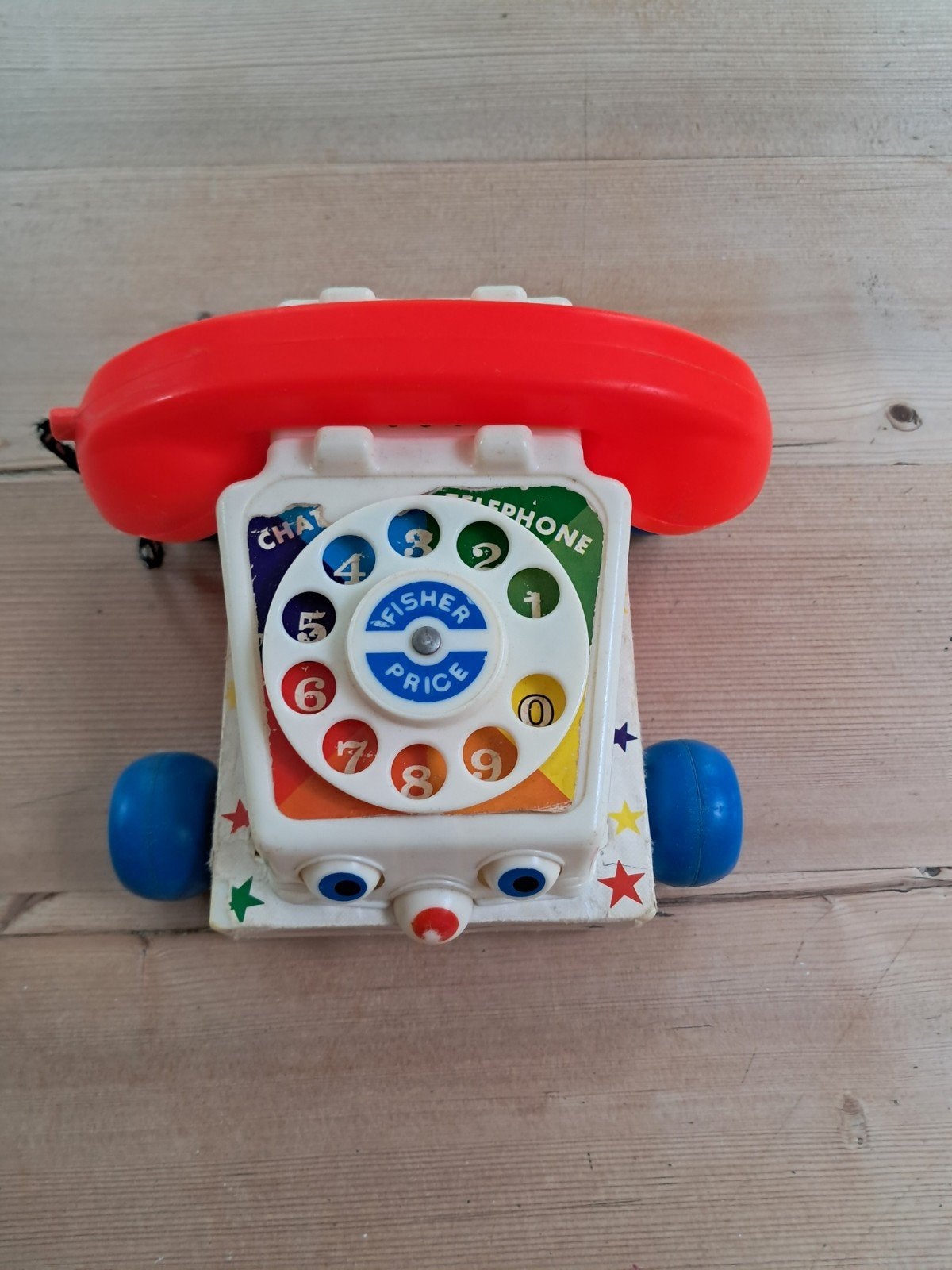 Ancien téléphone Fisher price, Enlèvement