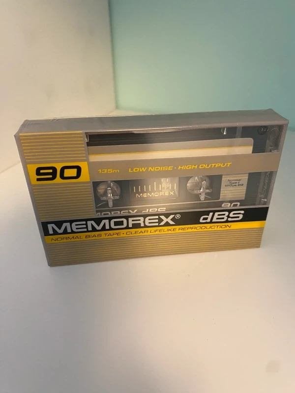 Memorex dBS 90 - 1 tape, CD & DVD, Cassettes audio, Enlèvement ou Envoi, Neuf, dans son emballage, 1 cassette audio, Vierge