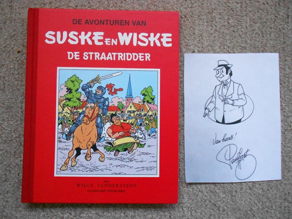 Suske en Wiske 30 Klassiek - De Straatridder + tek P. Geerts, Boeken, Willy Vandersteen, Eén stripboek, Ophalen of Verzenden, Zo goed als nieuw