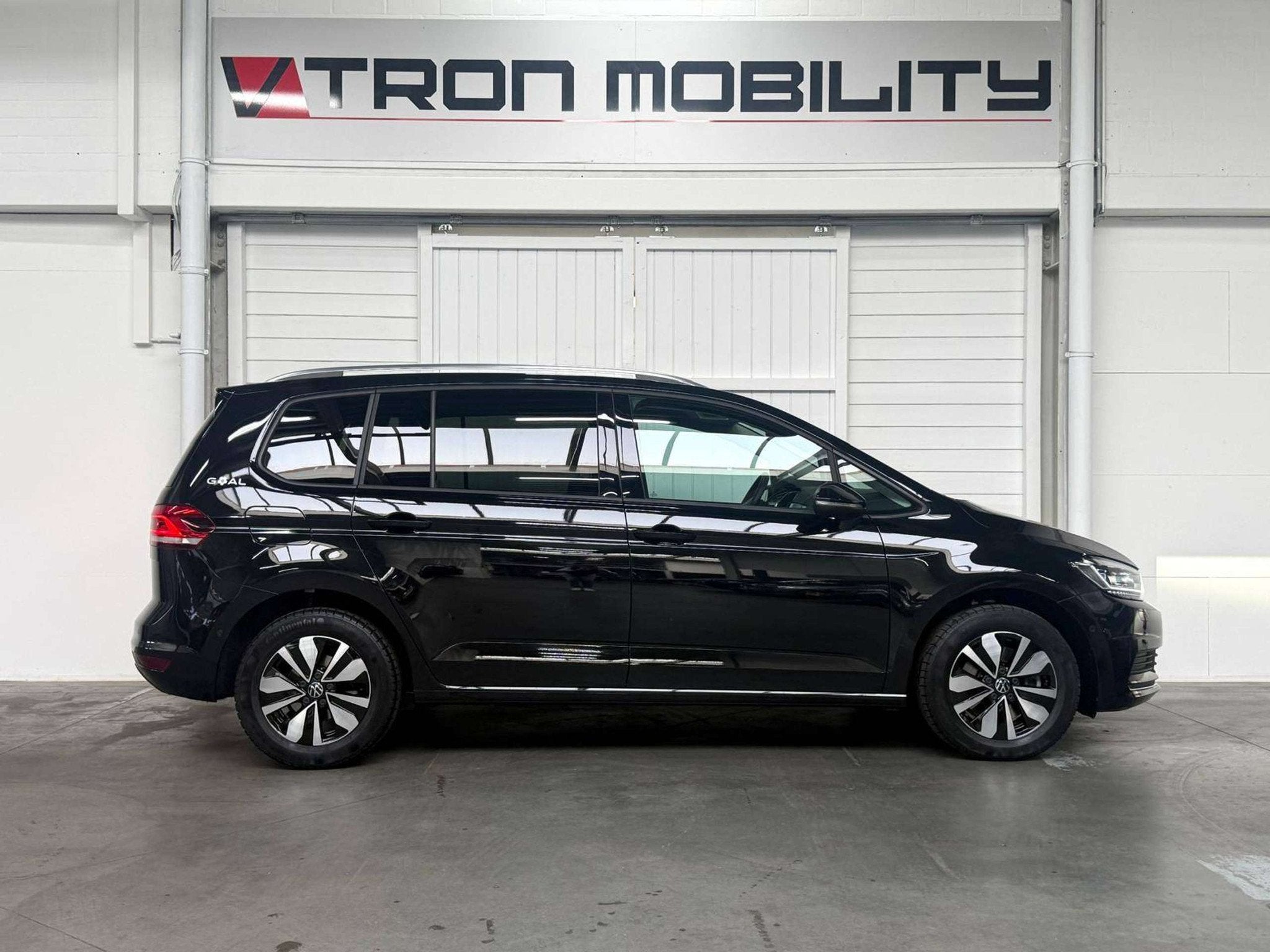Volkswagen Touran 1.5 TSI DSG 7pl GOAL editie LED*NAVI*CARPL, Auto's, 110 kW, Blauw, 5 zetels, 5 deurs