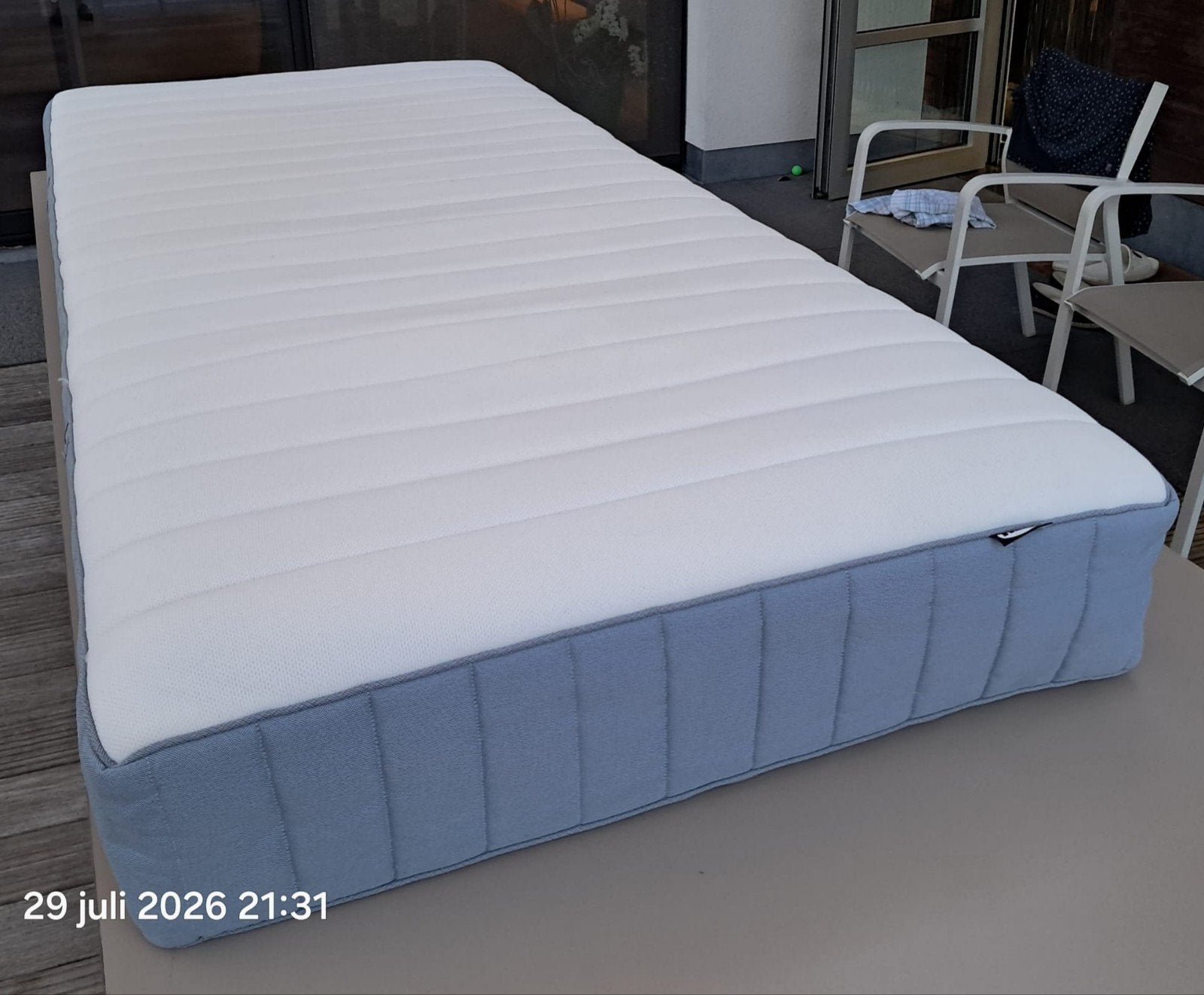 Matras 90x200 | Ikea | VALEVÅG, Ophalen, Gebruikt, 90 cm, Eenpersoons