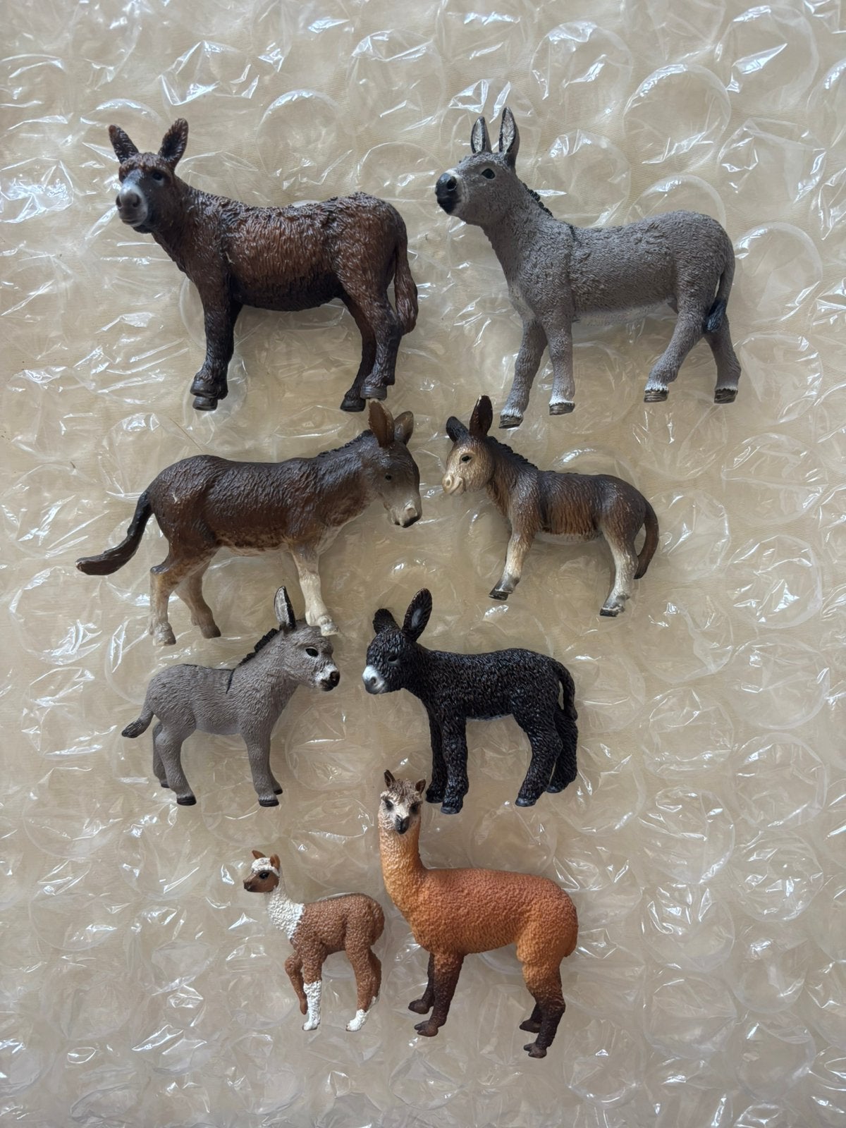 Schleich ezels en alpacas, Verzamelen, Ophalen, Zo goed als nieuw