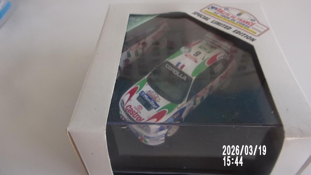 433/2500 COROLLA WRC AURIOL CORSE 98.VITESSE 1/43 COM NEW, Hobby en Vrije tijd, Ophalen of Verzenden, Zo goed als nieuw, Auto