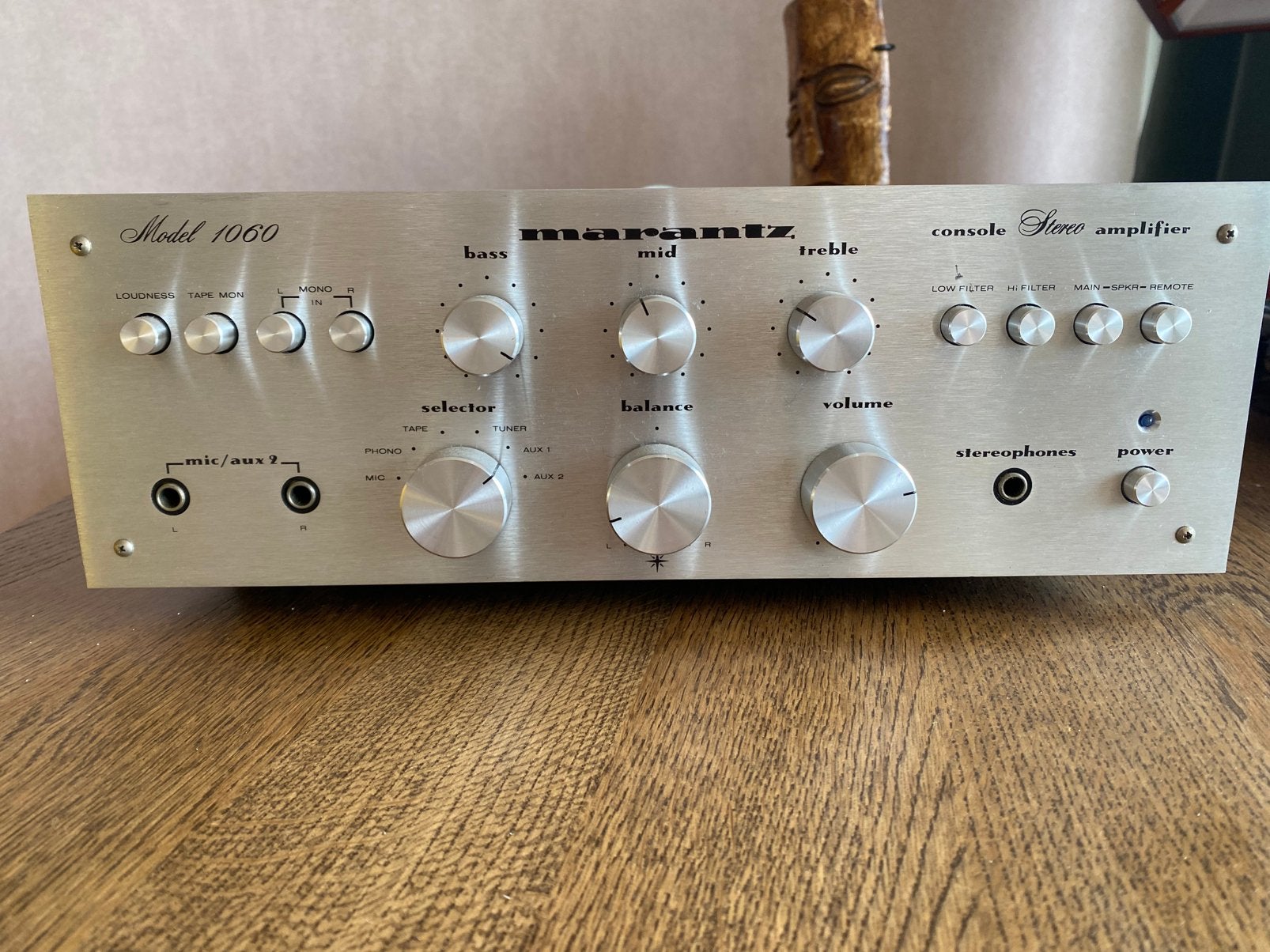 Marantz 1060 révisé comme neuf superber état, TV, Hi-fi & Vidéo, Enlèvement ou Envoi, Comme neuf, Marantz