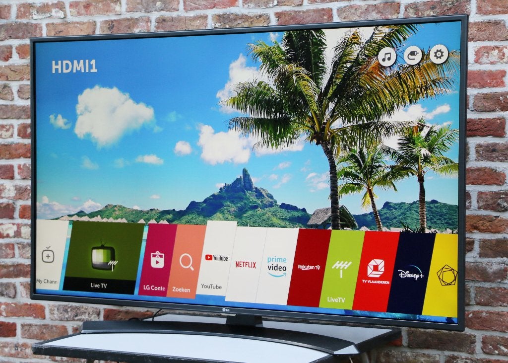 LG 55" 4K Smart TV, Ophalen, LED, Zo goed als nieuw, 100 cm of meer