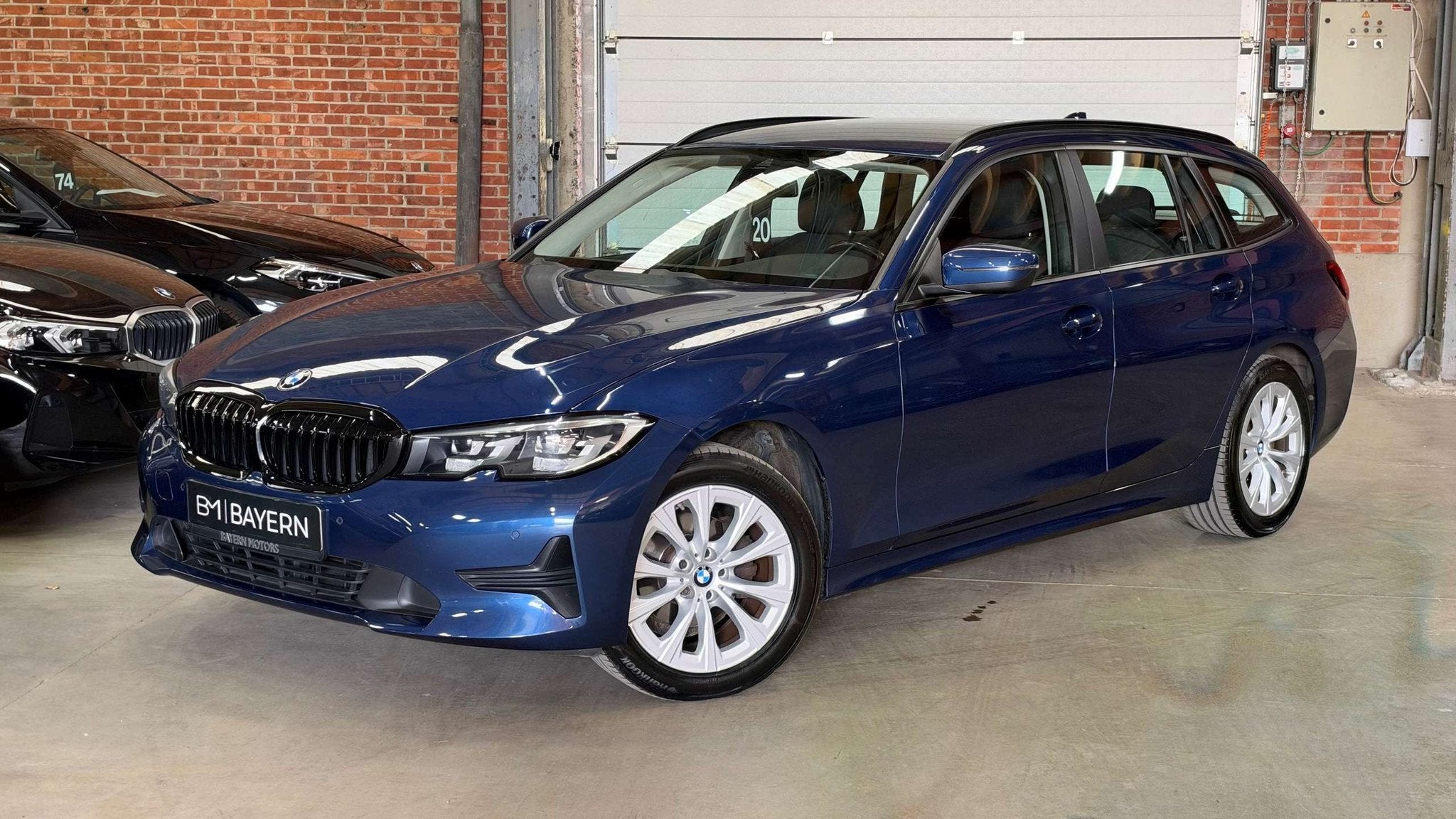 BMW 316 dA*Garantie*EURO 6d*Automaat*LED*Parkeersensoren*D, Auto's, 4 cilinders, Blauw, Bedrijf, 5 deurs