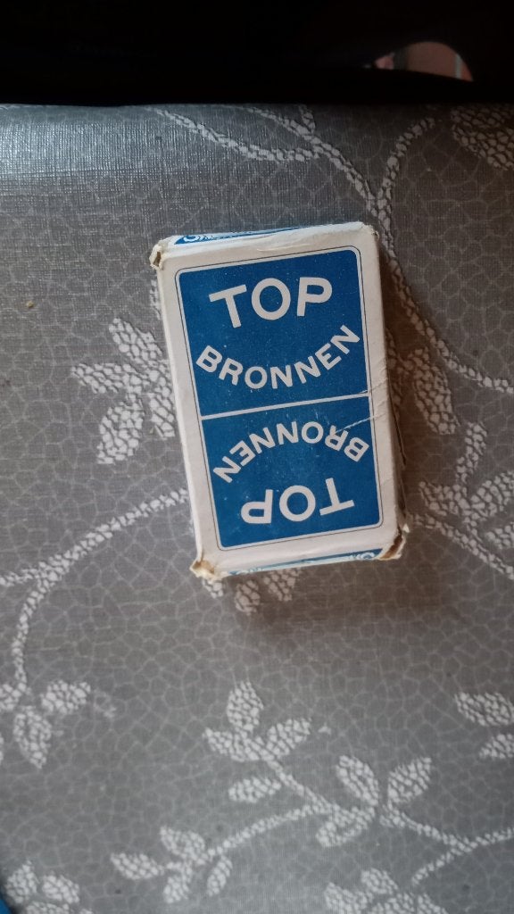 oude speelkaarten Top Bronnen 52 in wikkel, Verzamelen, Ophalen of Verzenden, Speelkaart(en)