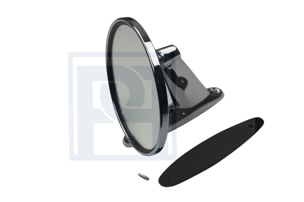 Volvo Spiegel rond (GT look) chroom diameter 11cm met schroe, Ophalen of Verzenden, Nieuw, Volvo