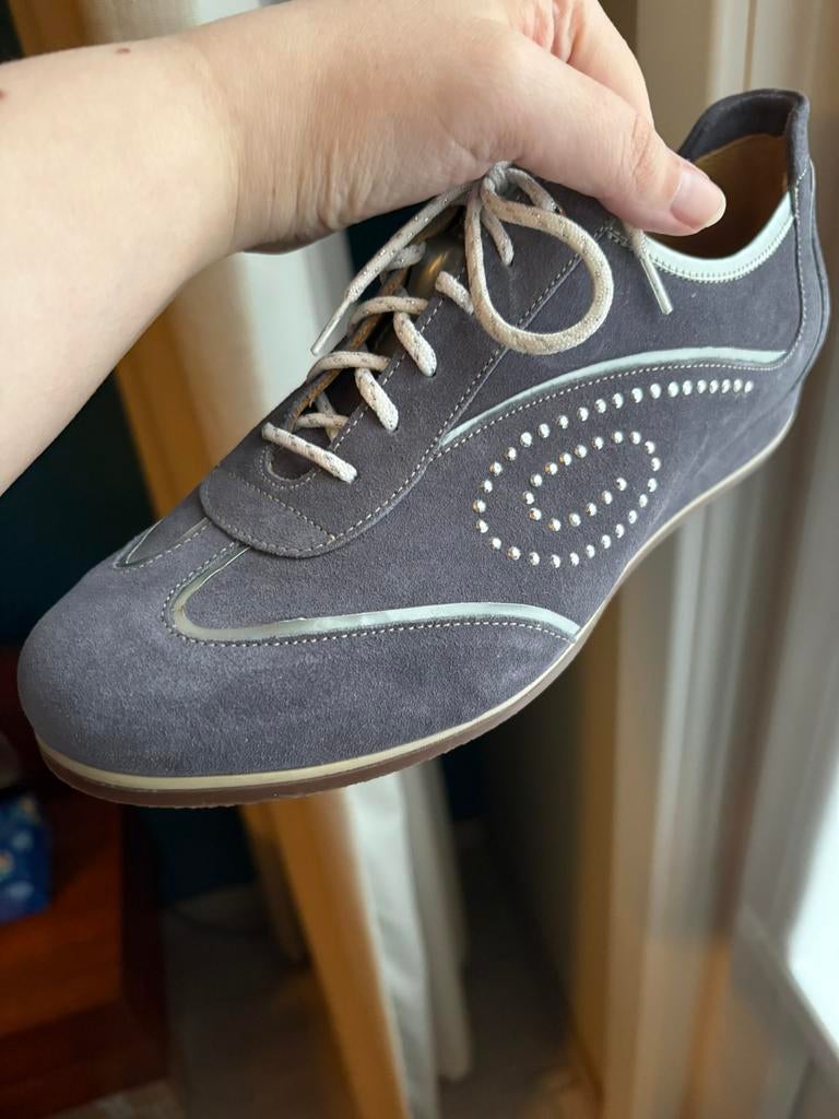 Nouvelles chaussures en daim couleur jean de Footnotes 38H., Vêtements | Femmes, Chaussures, Neuf, Enlèvement ou Envoi, Autres types