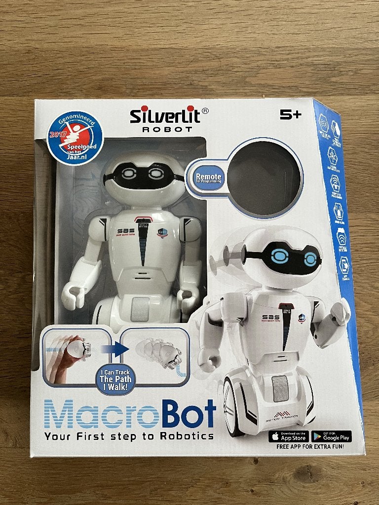 Speelgoedrobot, Ophalen, Zo goed als nieuw