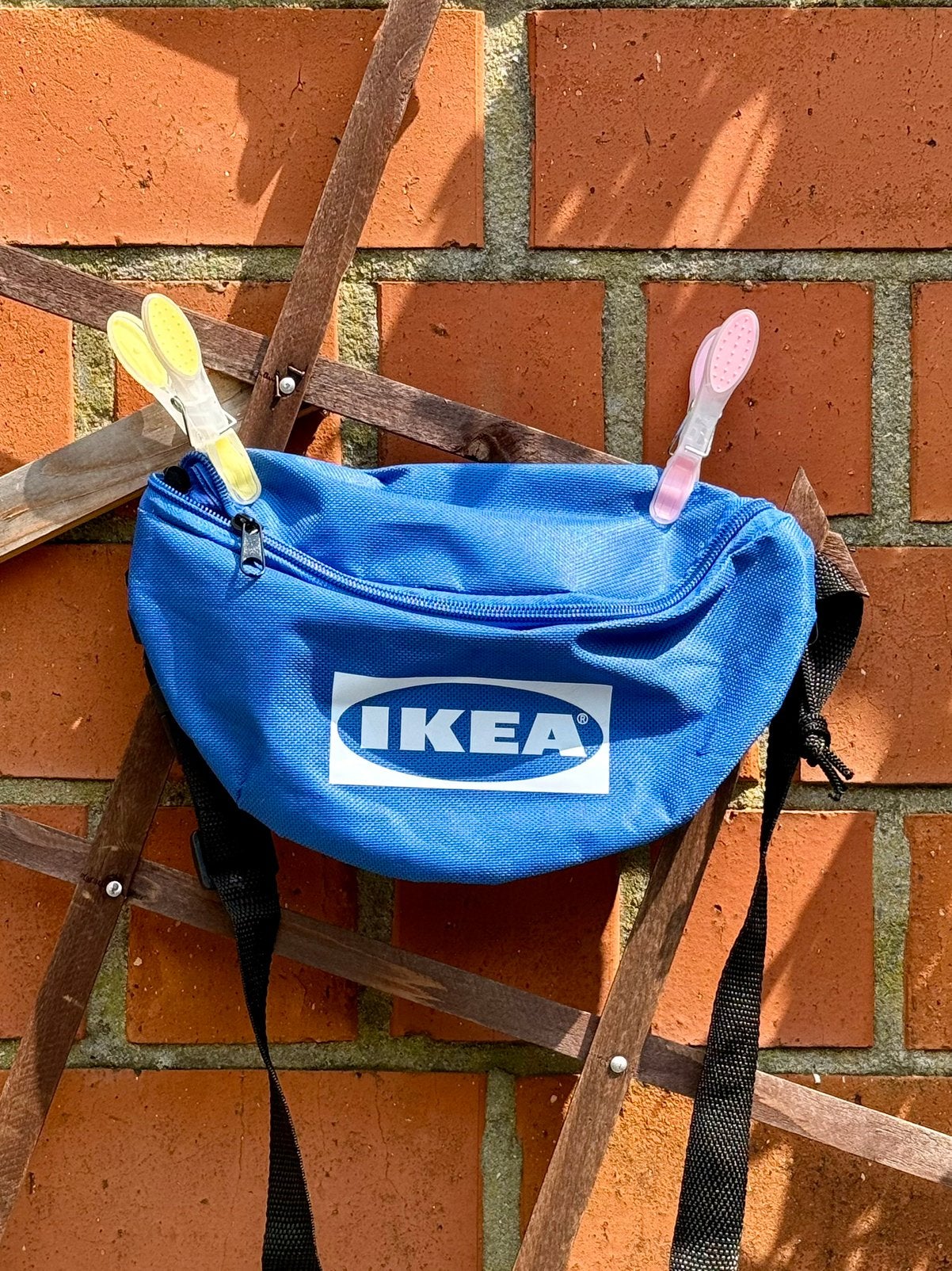 Sac de taille IKEA vintage en bleu vif, Enlèvement ou Envoi, Comme neuf, Bleu, Autres marques