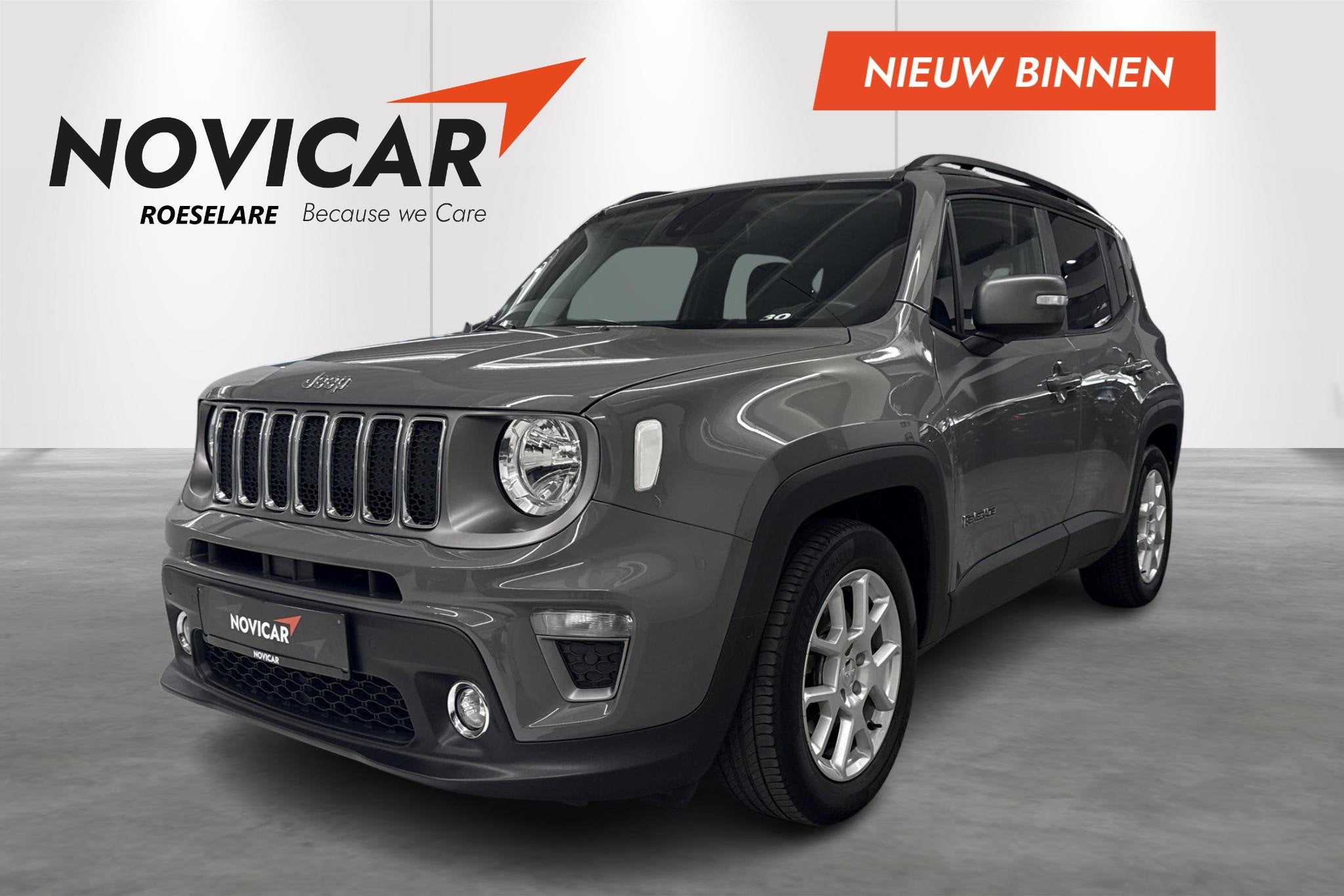 Jeep Renegade 1.3 T4 150 4x2 DDCT Longitude (automatique), 1450 kg, Argent ou Gris, Achat, 110 kW