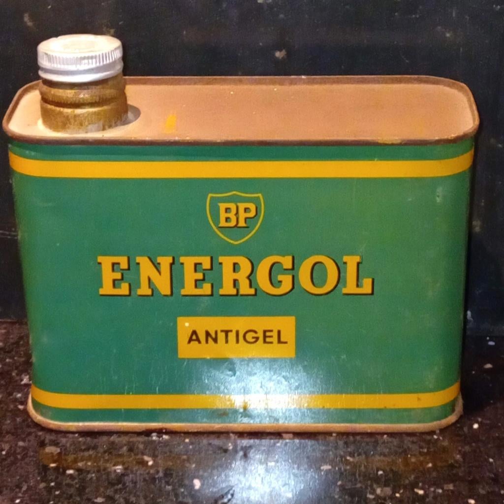Bidon d'huile vintage rare ENERGOL Antigel, Collections, Enlèvement ou Envoi, Comme neuf