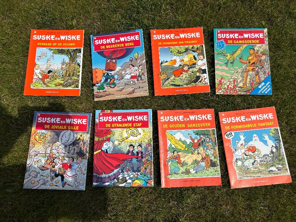 70 suske en wiske strips, Ophalen, Gelezen