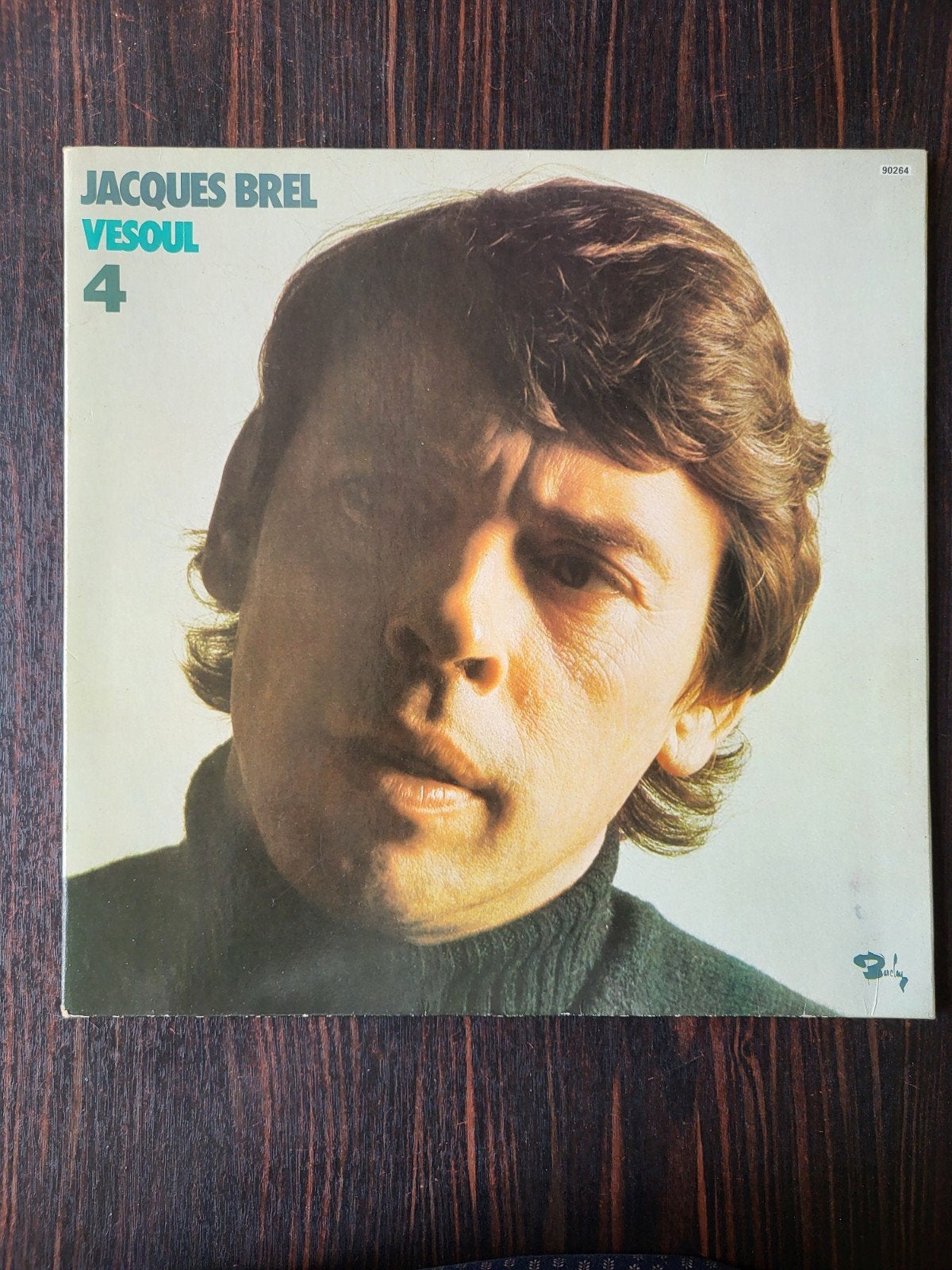 Vinyl Jacques Brel 4, Ophalen of Verzenden, Zo goed als nieuw