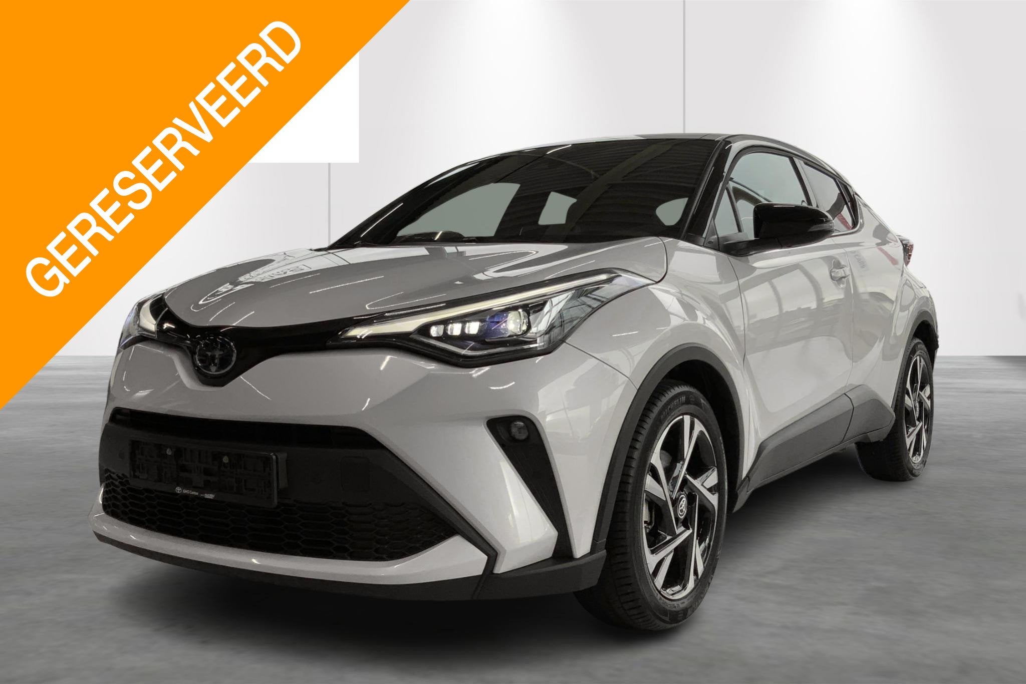 Toyota C-HR 2.0 VVT i-Hybrid C-Lub Bi-Tone E-CVT, Auto's, Toyota, Zwart, 4 cilinders, Wit, 1485 kg