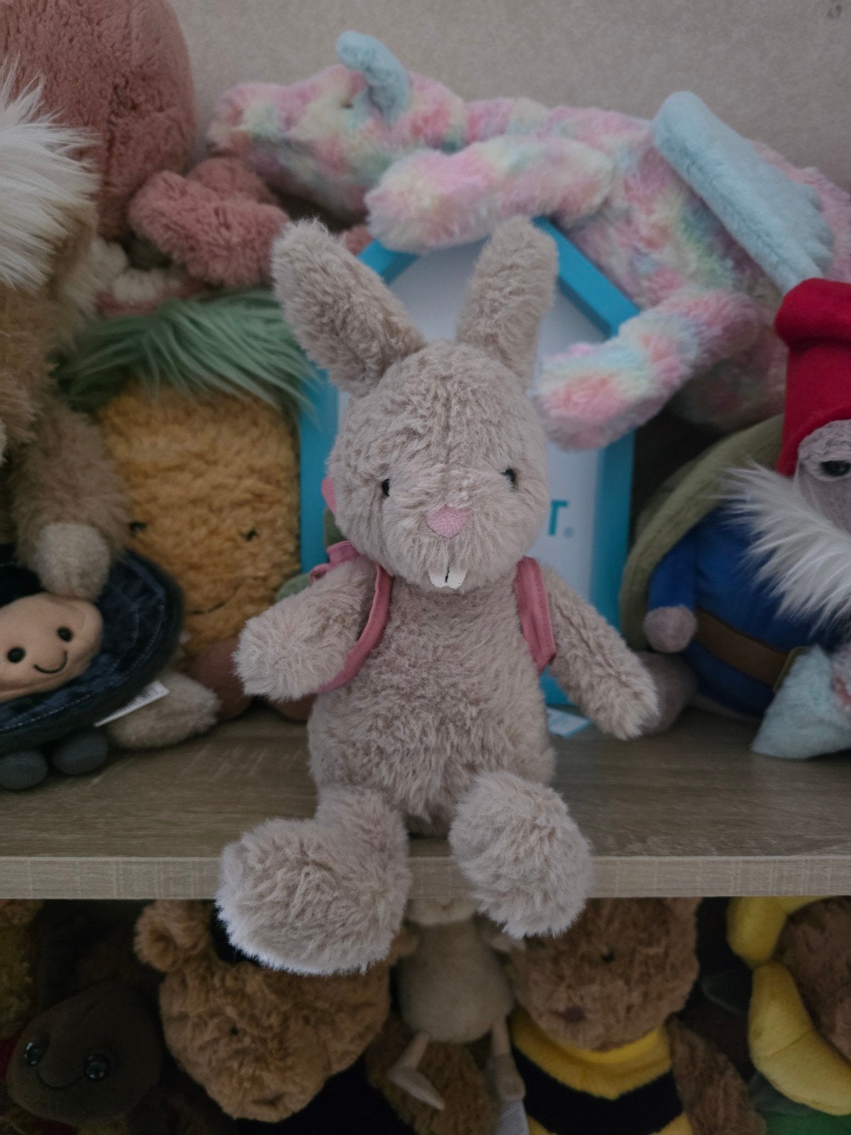 jellycat bunny met rugzakje, Enlèvement ou Envoi, Jellycat