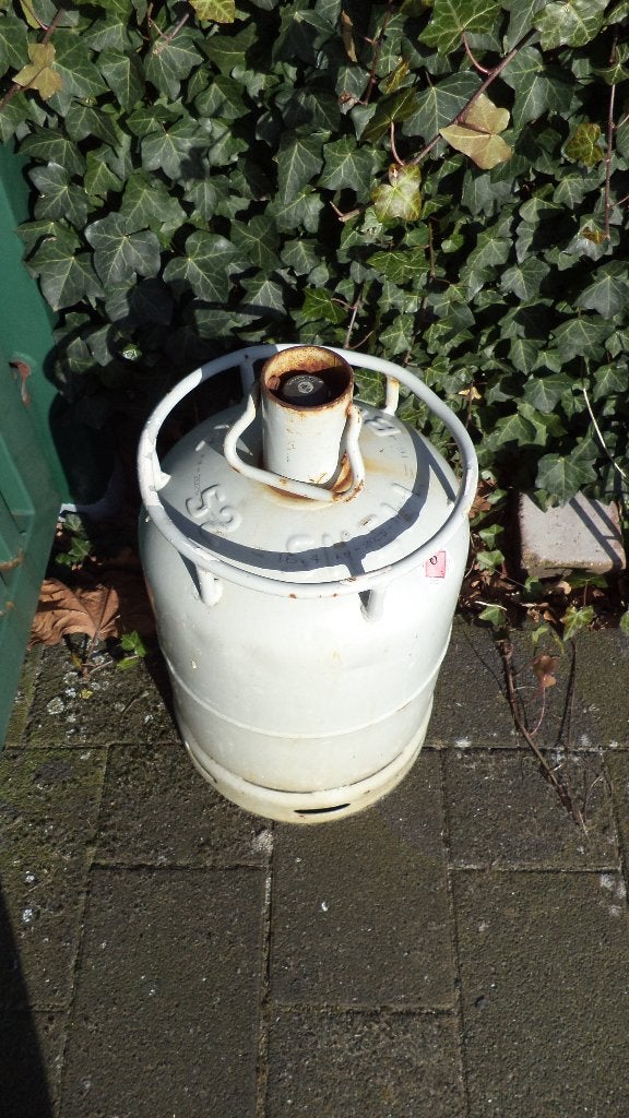 gasfles te koop wegens overbodig, Caravans en Kamperen, Ophalen, Gebruikt