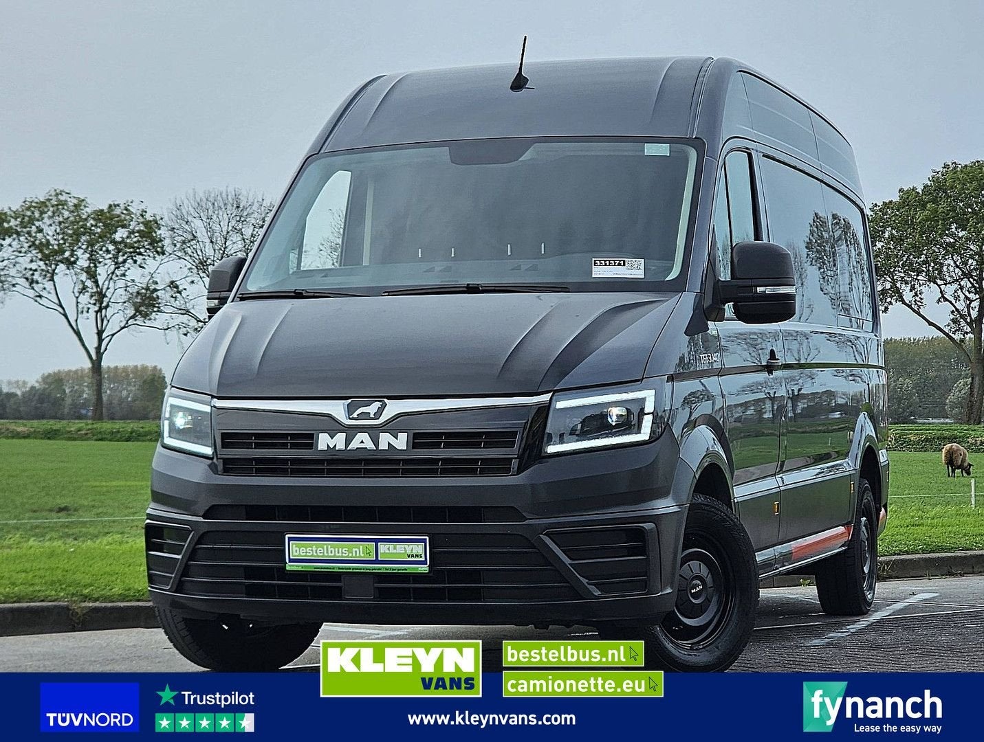MAN TGE 3.140 L3H3 | LED | Navi | Trekhaak | Airco | Camera, Parkeercamera, Bedrijf, Zilver of Grijs, 103 kW