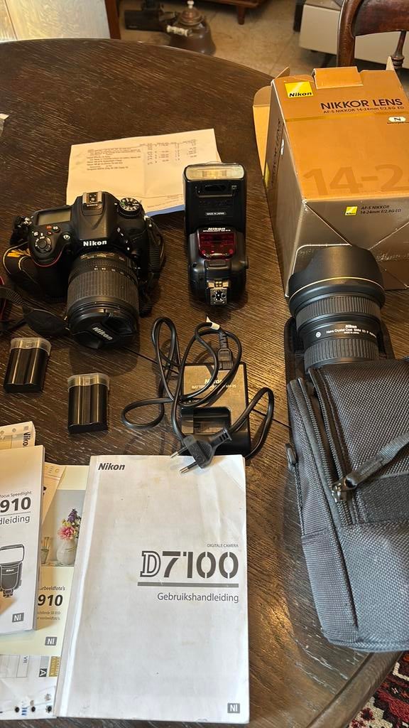 nikon fotocamera met extra lens, Enlèvement, Comme neuf, Nikon