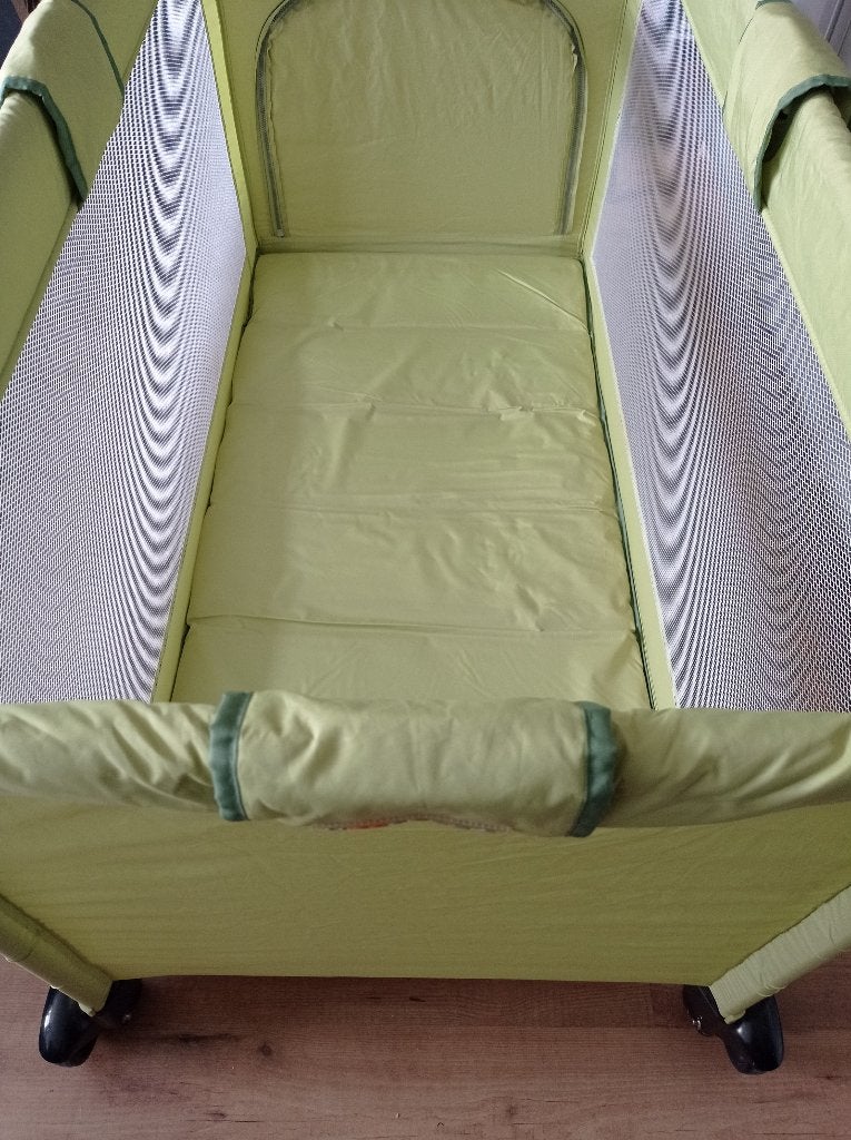 Lit parapluie Koelstra + matelas Traumeland et draps Noukies, Enlèvement, Utilisé, Lit