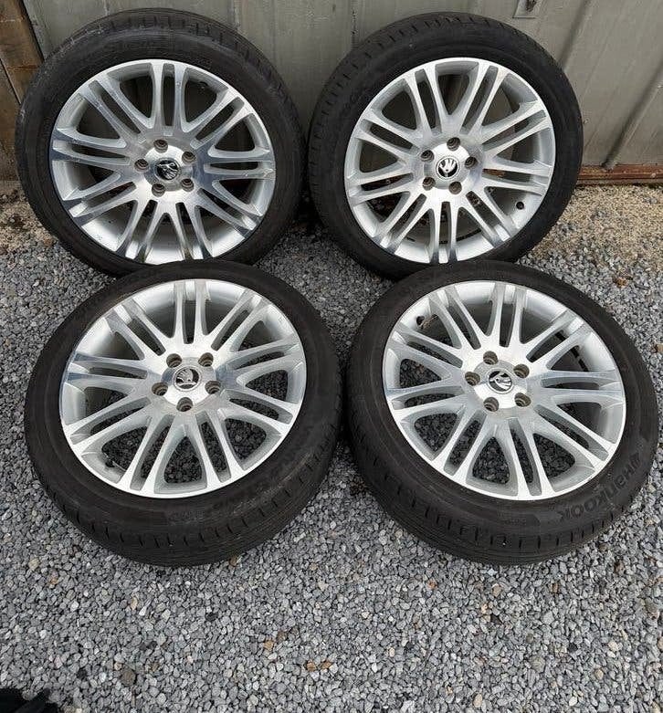 Jantes 225/45/R18 (5x112) Skoda Octavia VW etc.., Autos : Pièces & Accessoires, Enlèvement ou Envoi, Pneu(s)