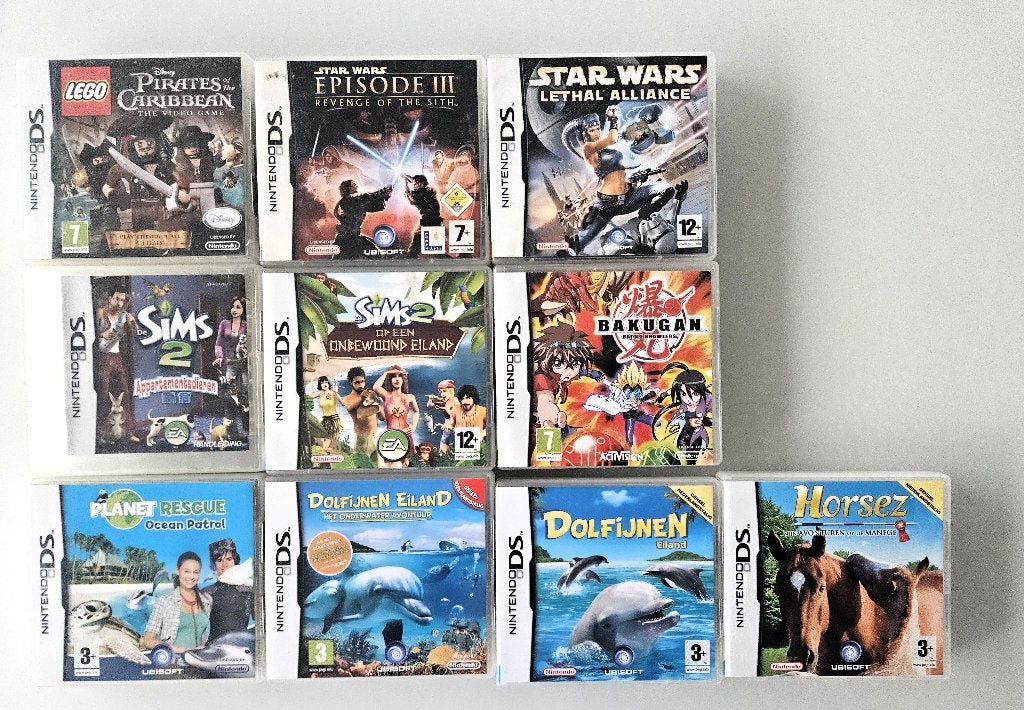 Nintendo DS spelletjes (met en zonder doosje ), Ophalen of Verzenden