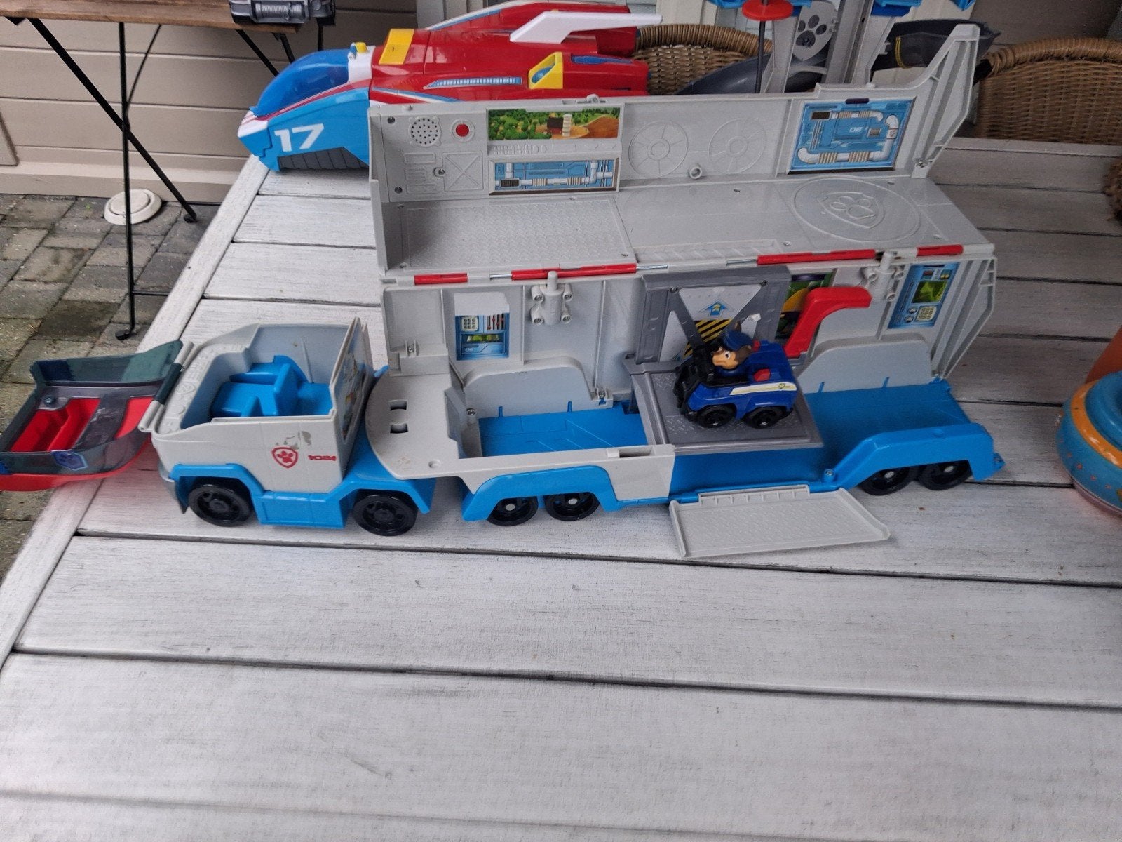 paw patrol transportvoertuig, Ophalen, Gebruikt