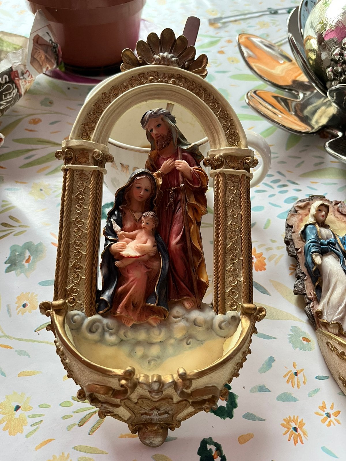 Déco religieuse savons statuettes couples, Antiquités & Art, Enlèvement ou Envoi