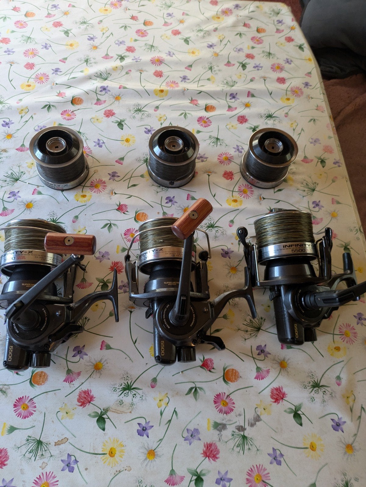 Daiwa Infinity 5500 bar, Enlèvement