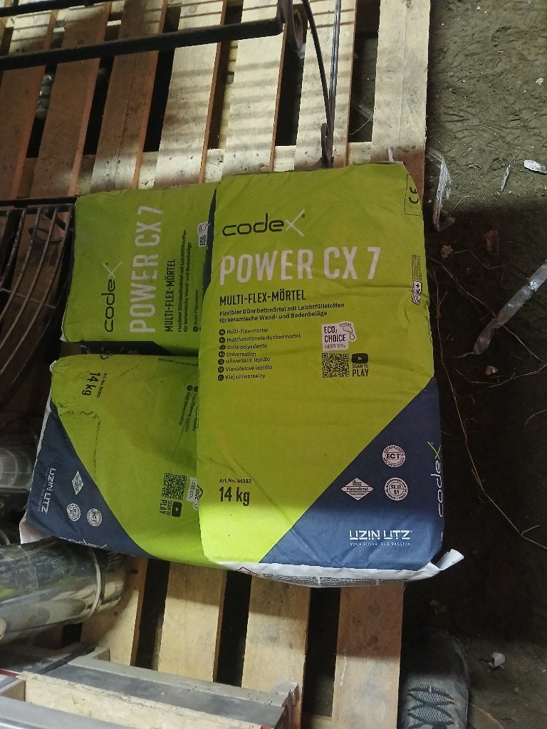 Remplace/Codex Power Cx7, Bricolage & Construction, Isolation & Étanchéité, Enlèvement, Neuf, Autres matériaux
