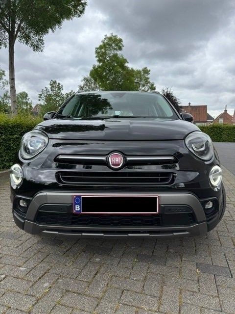 Fiat 500X 1.3 FireFly, 4 cilinders, Zwart, 5 zetels, 5 deurs