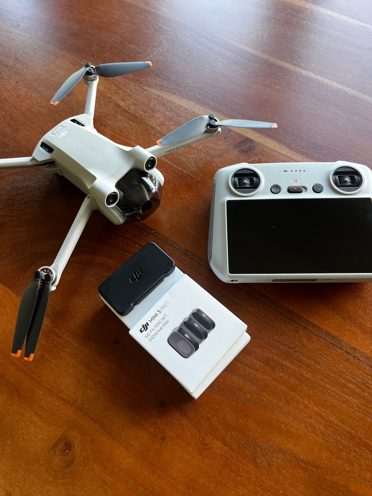 DJI Mini 3 Pro - remote controller - ND filter set, Audio, Tv en Foto, Drones, Ophalen, Zo goed als nieuw, DJI