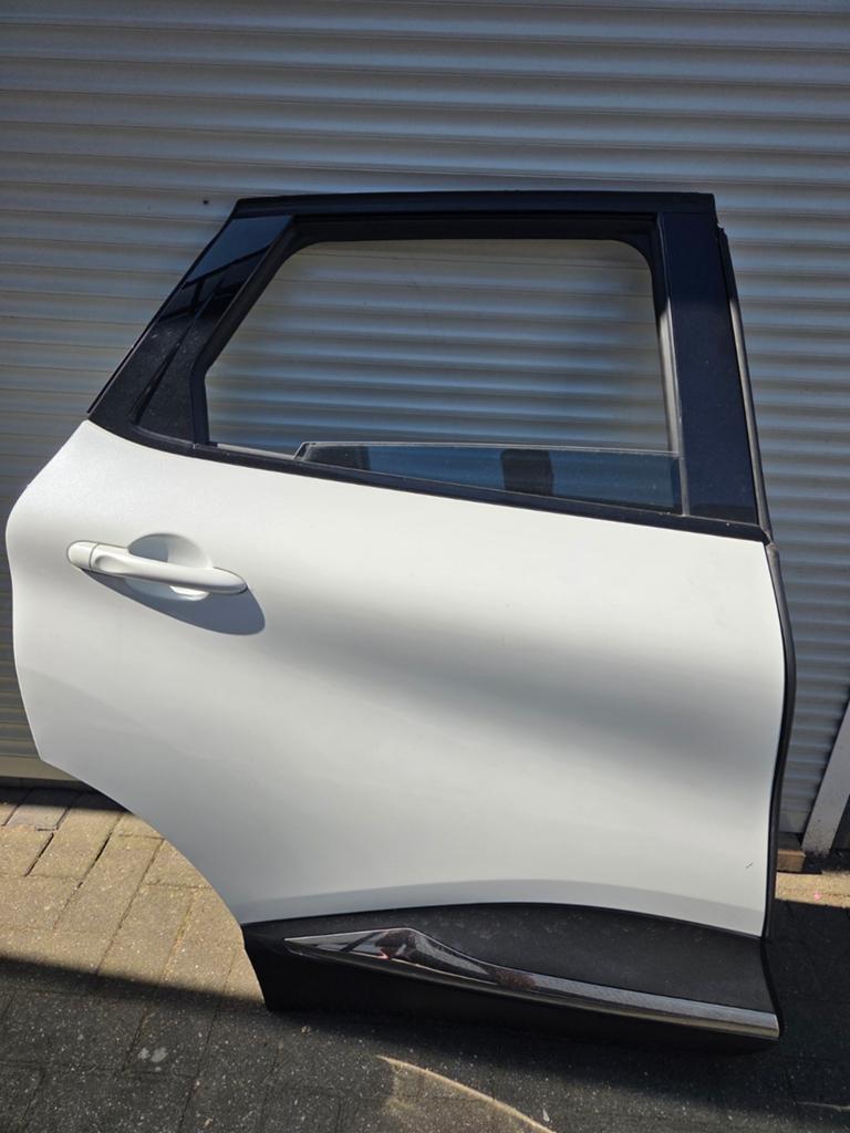 Portes blanches nacrées Renault Captur en bon état RV RA, Enlèvement ou Envoi, Droite, Renault, Porte