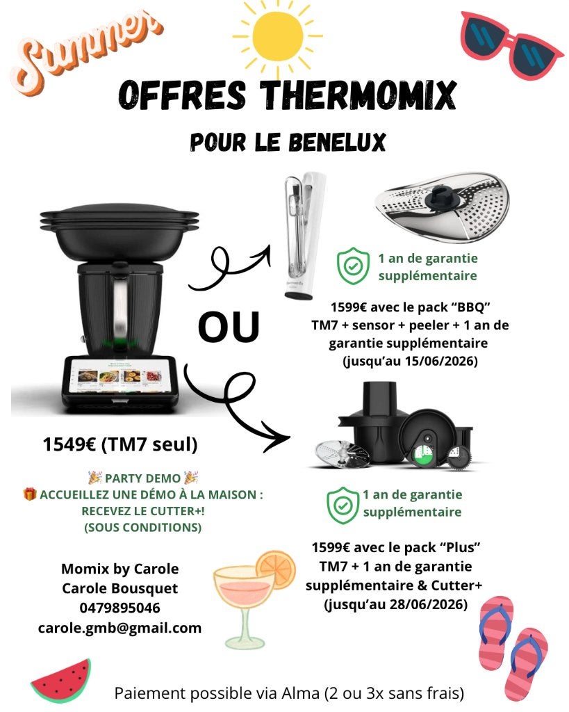 Offres Thermomix du moment, Electroménager, Enlèvement, Neuf, 8 personnes et plus