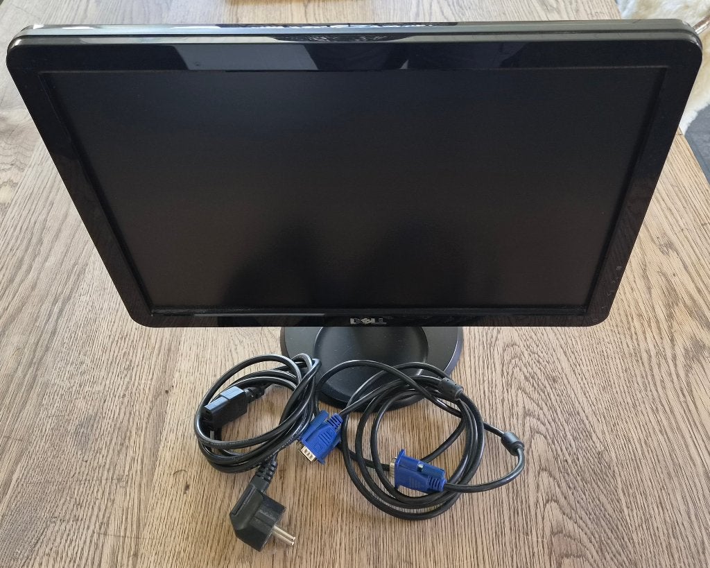 Dell LCD Scherm - 17'' - S1709wc, Computers en Software, Monitoren, Ophalen, Gebruikt, Kantelbaar, Dell