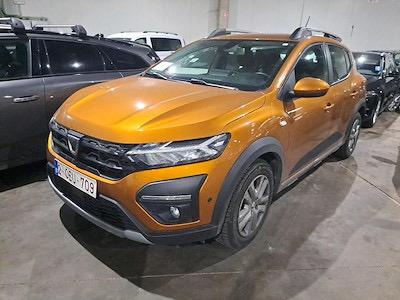 Dacia Sandero Stepway 2022 1.0 tce 90 cvt AUTOMAAT, Auto's, Automaat, Euro 6, Beige, Bedrijf