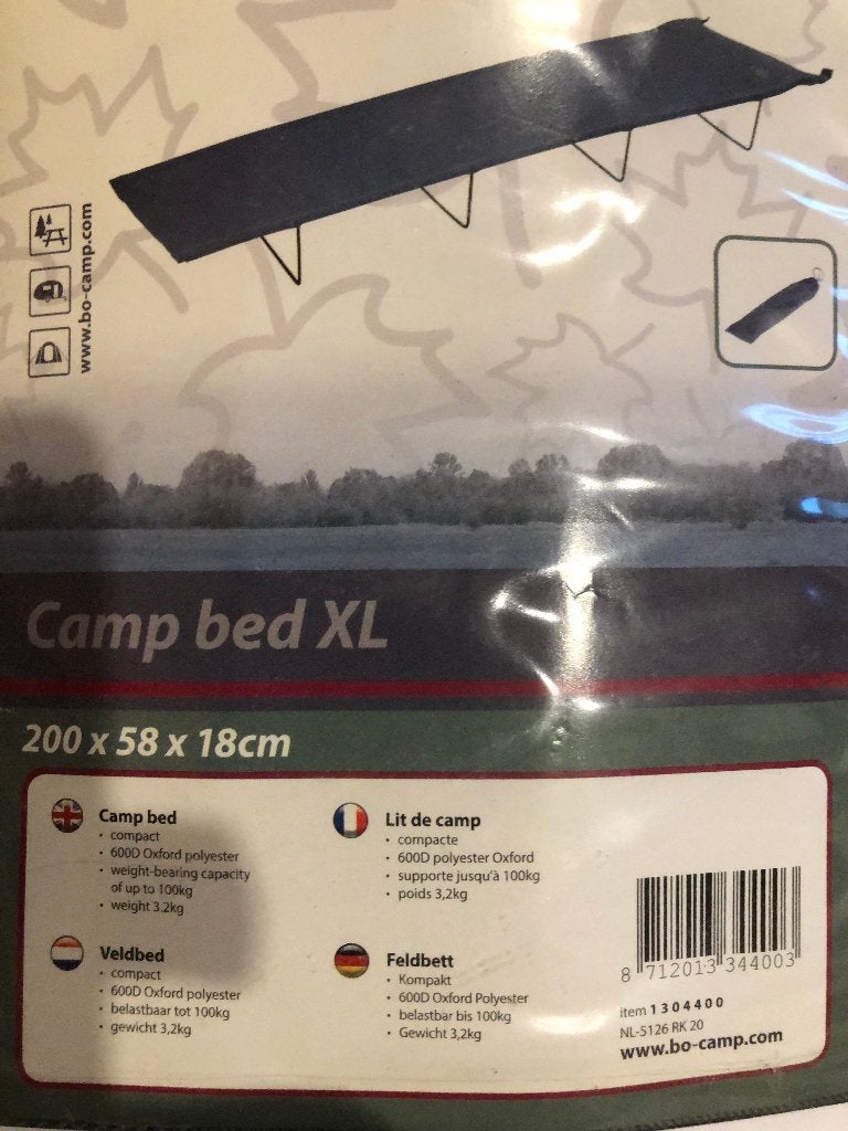 stevig veldbed, Caravans en Kamperen, Kampeermeubelen, Ophalen, Nieuw, Campingmeubel-accessoire