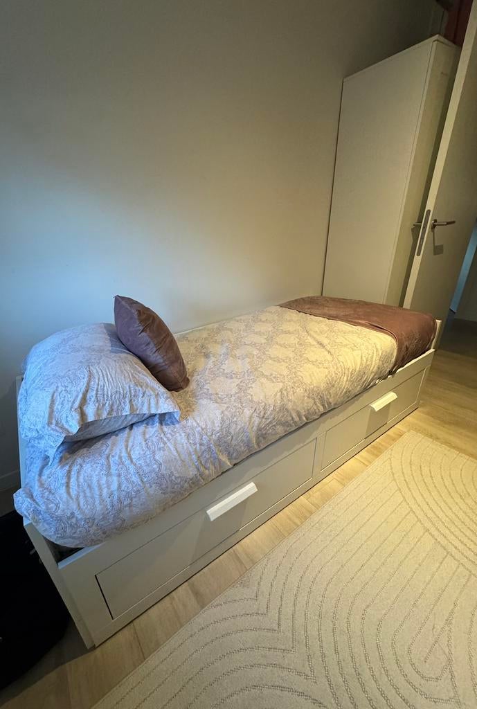 Ikea BRIMNES bed, Huis en Inrichting, Slaapkamer | Bedden, Ophalen