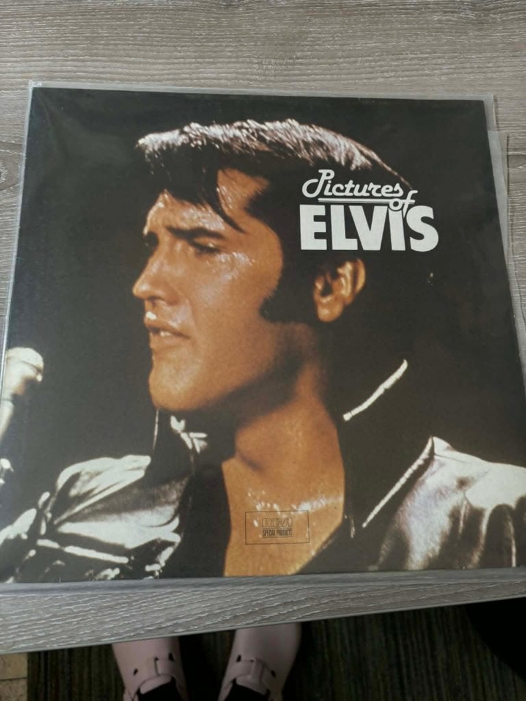 Elvis picture disc lp, Pictures of Elvis met reclame scottex, LP, Ophalen of Verzenden, Zo goed als nieuw, Rock-'n-roll