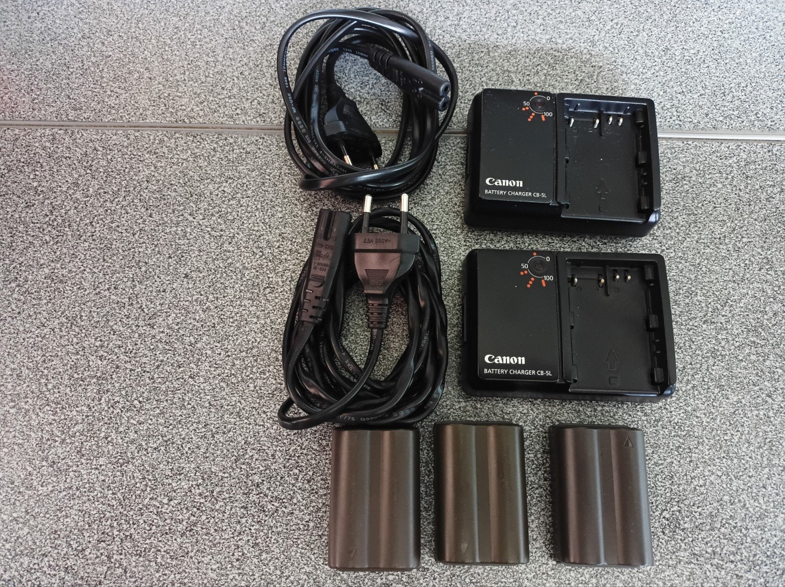 Canon batterij charger CB-5L, Ophalen