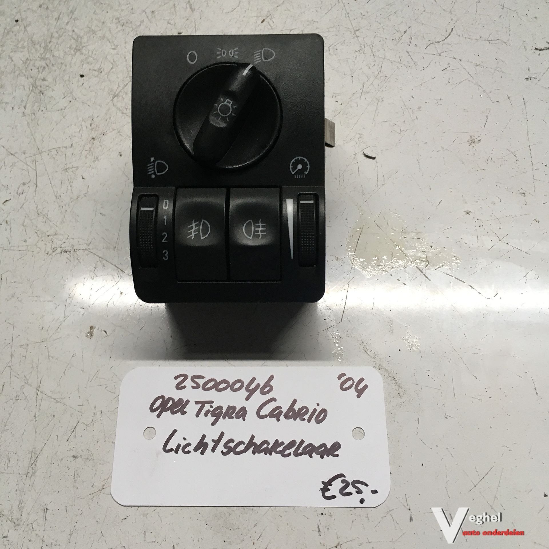 Opel Tigra Cabrio 1.8 B 2004 2500046  Lichtschakelaar 911660, Gebruikt, -, -, Ophalen of Verzenden