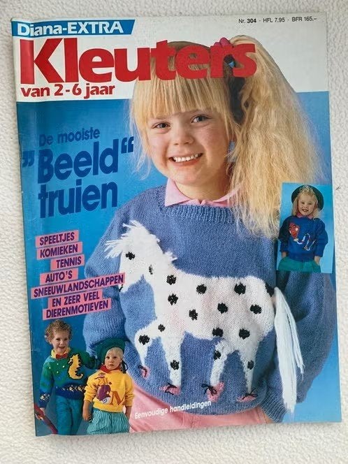 Diana-extra Kleuters 2-6 jaar - vintage  -, Hobby & Loisirs créatifs, Tricot & Crochet, Enlèvement