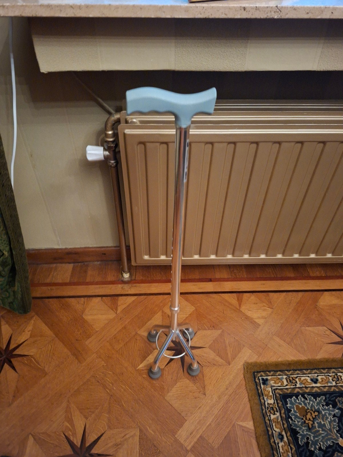 wandelstok, Ophalen