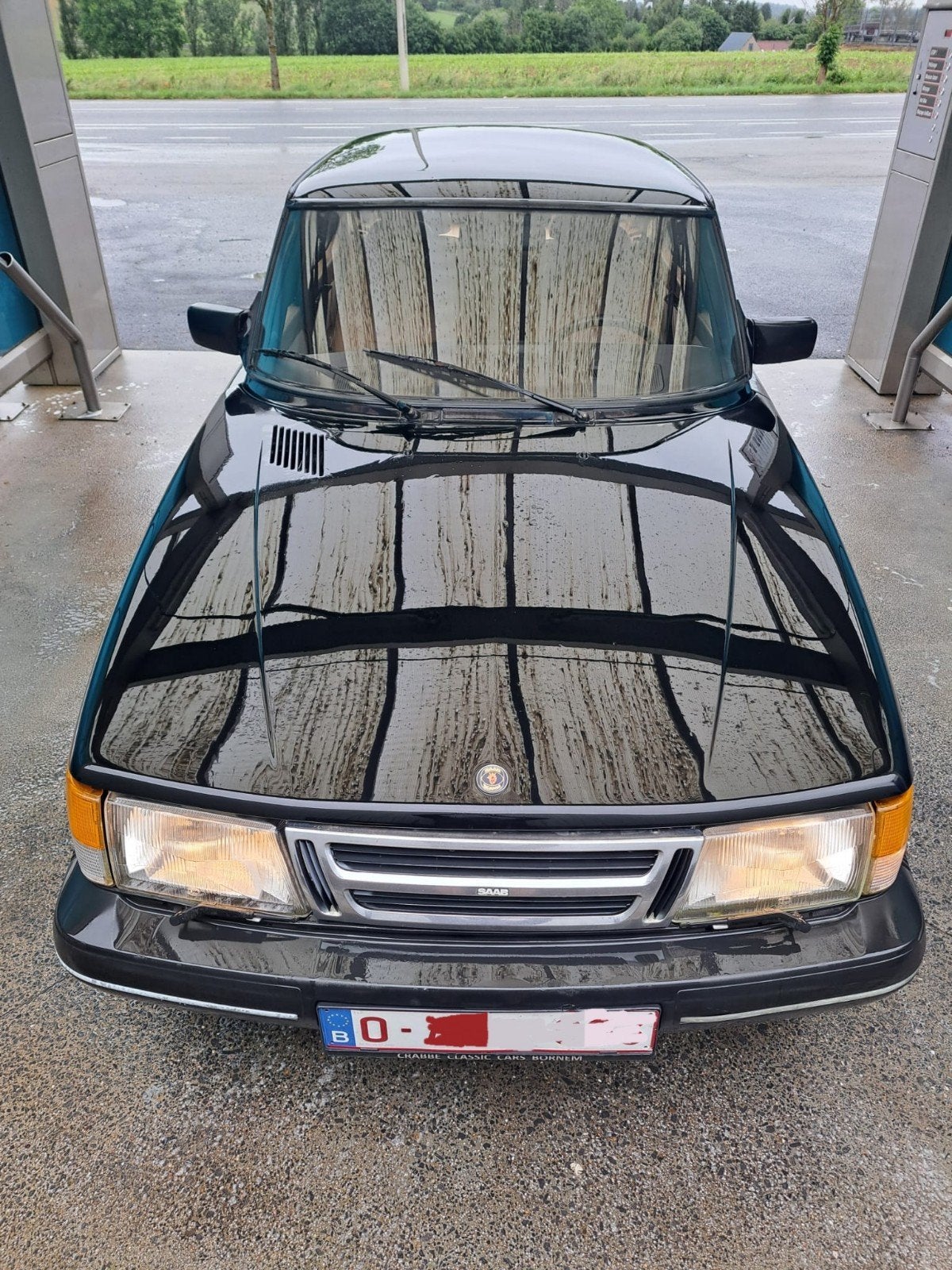 Saab 900 classic uit 1990 183.000 km lederen carpass, Auto-onderdelen, Ophalen of Verzenden, Saab