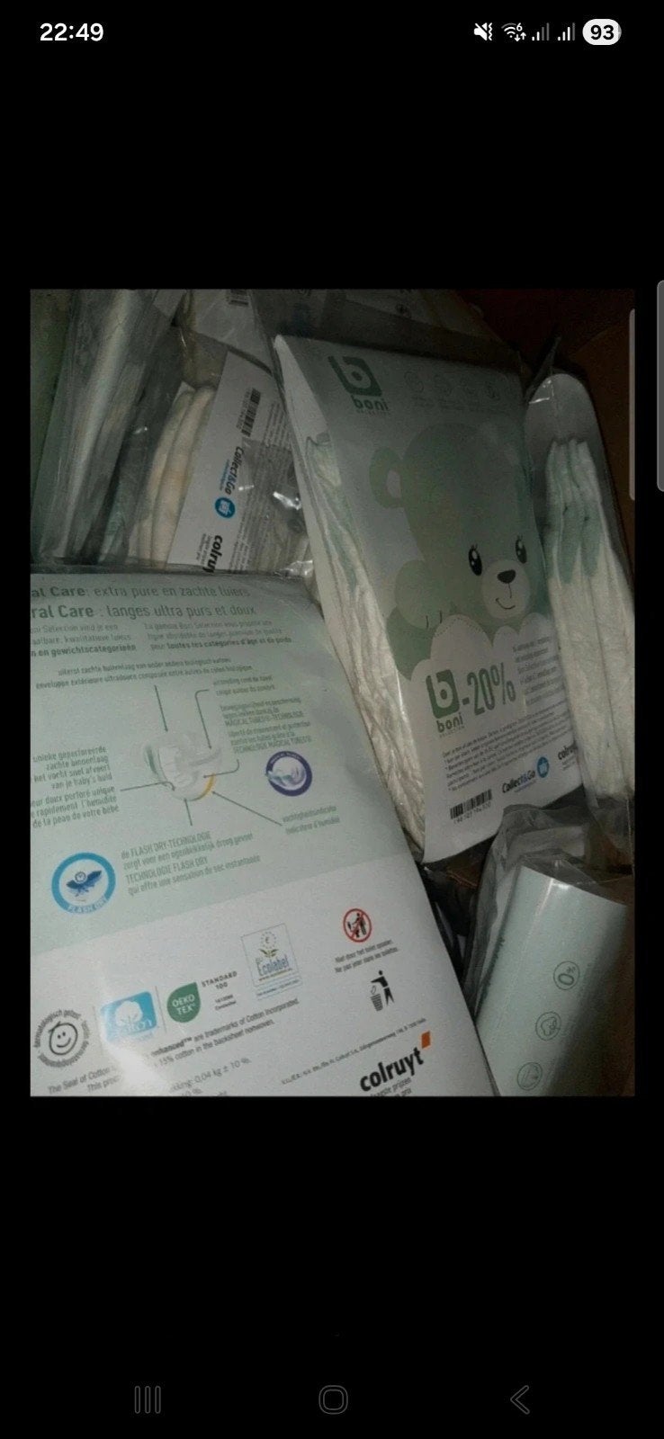 Couches boni  nouveau né  2- 5 kg, Enfants & Bébés