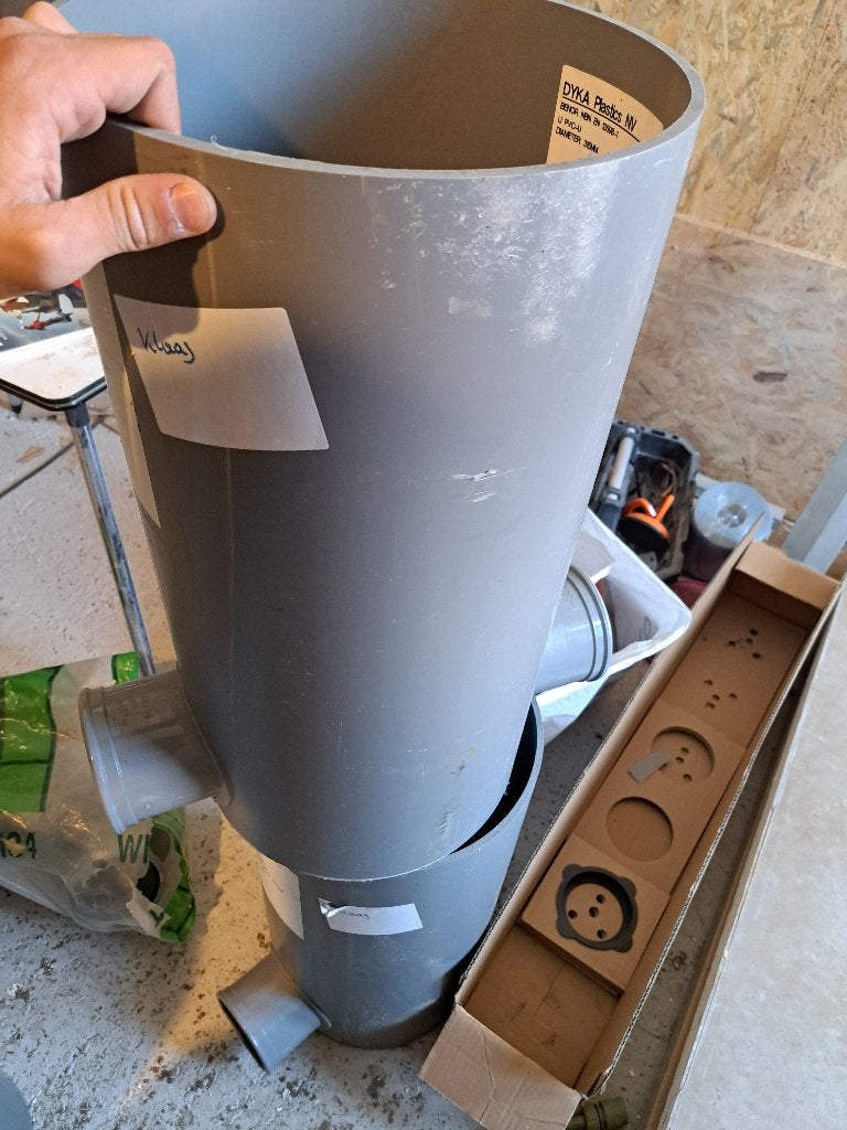 Controleput pvc 110 - diam 315, Doe-het-zelf en Bouw, Ophalen, Zo goed als nieuw, PVC, Overige typen