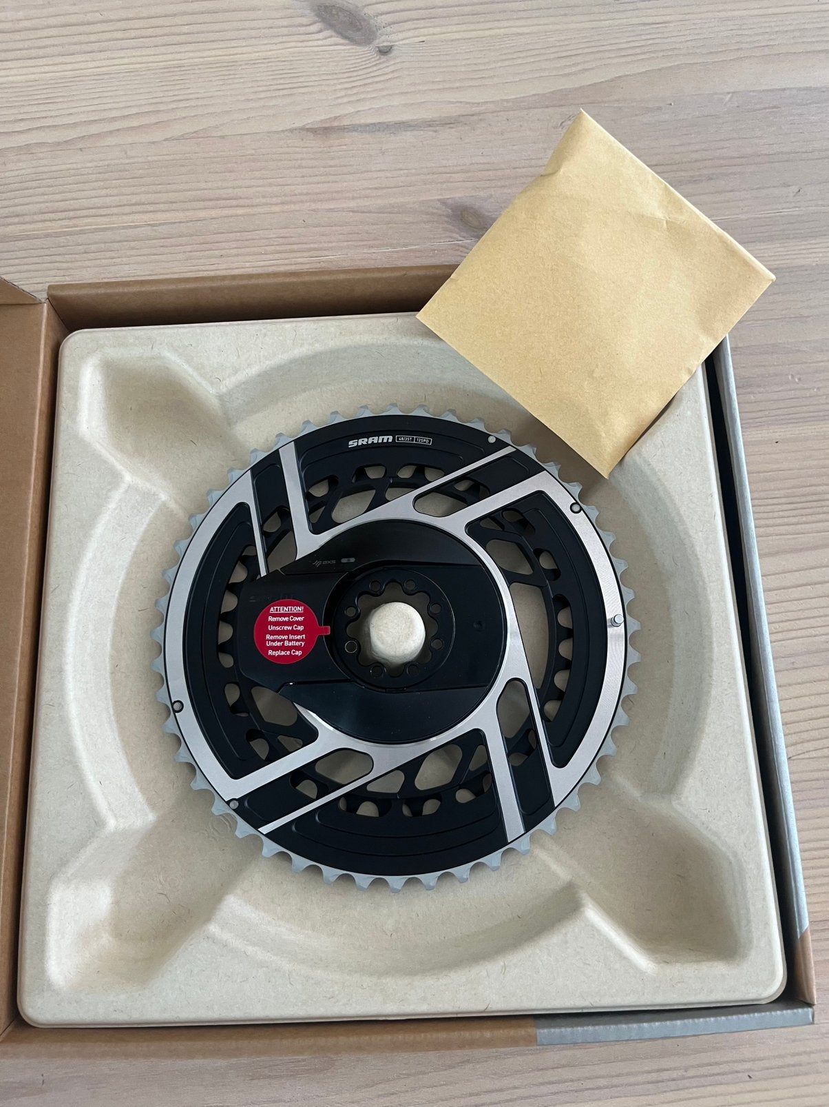 SRAM RED E1 powermeter 48/35, Crankstel of Pedalen, Nieuw, Ophalen of Verzenden, Aluminium